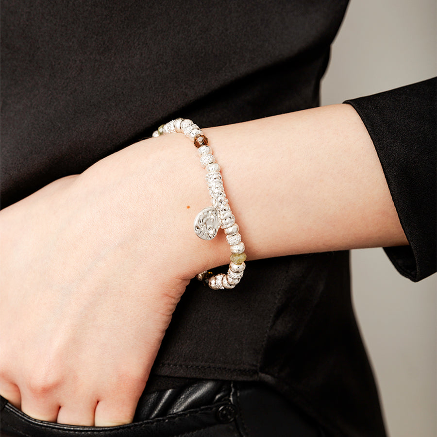 Buy Heaven Swarovski Crystaldust Traditional & Fashionable Bracelet for  Girl at Amazon.in